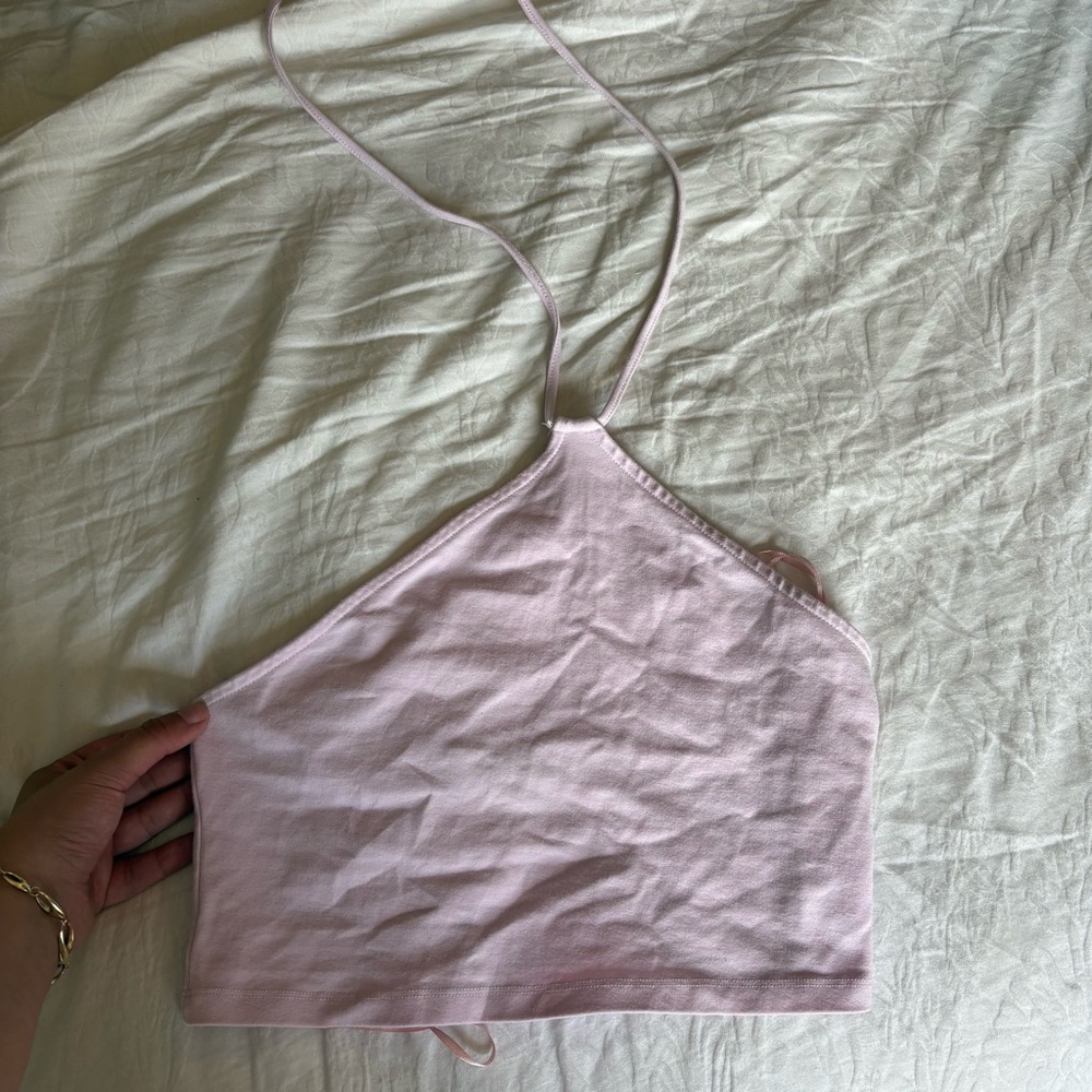 Urban Outfitters Light Pink Crop Top